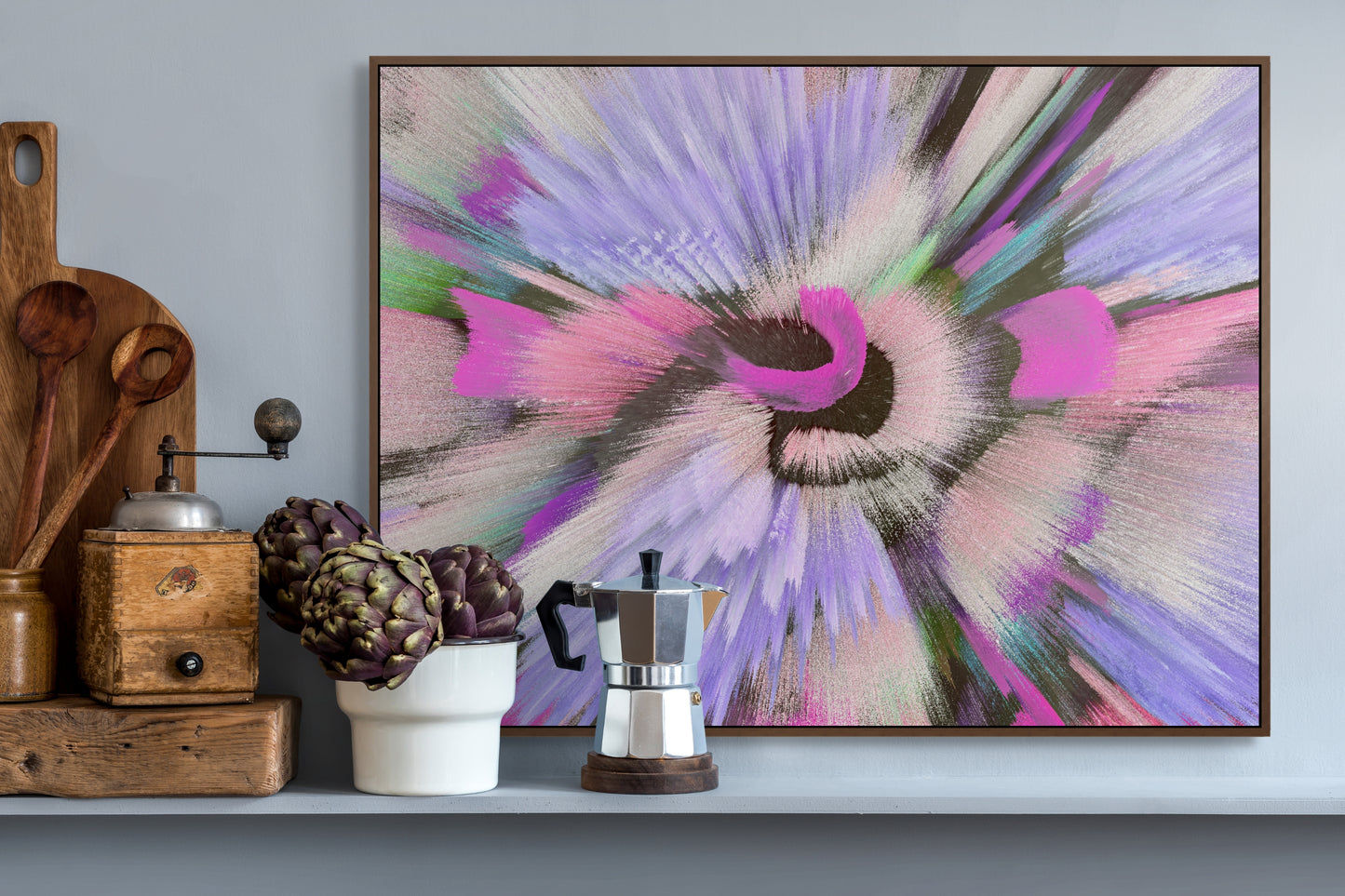 Digital Art Color Splash