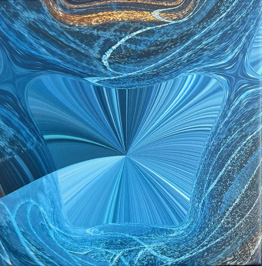 Golden butterflies -  Augumented art